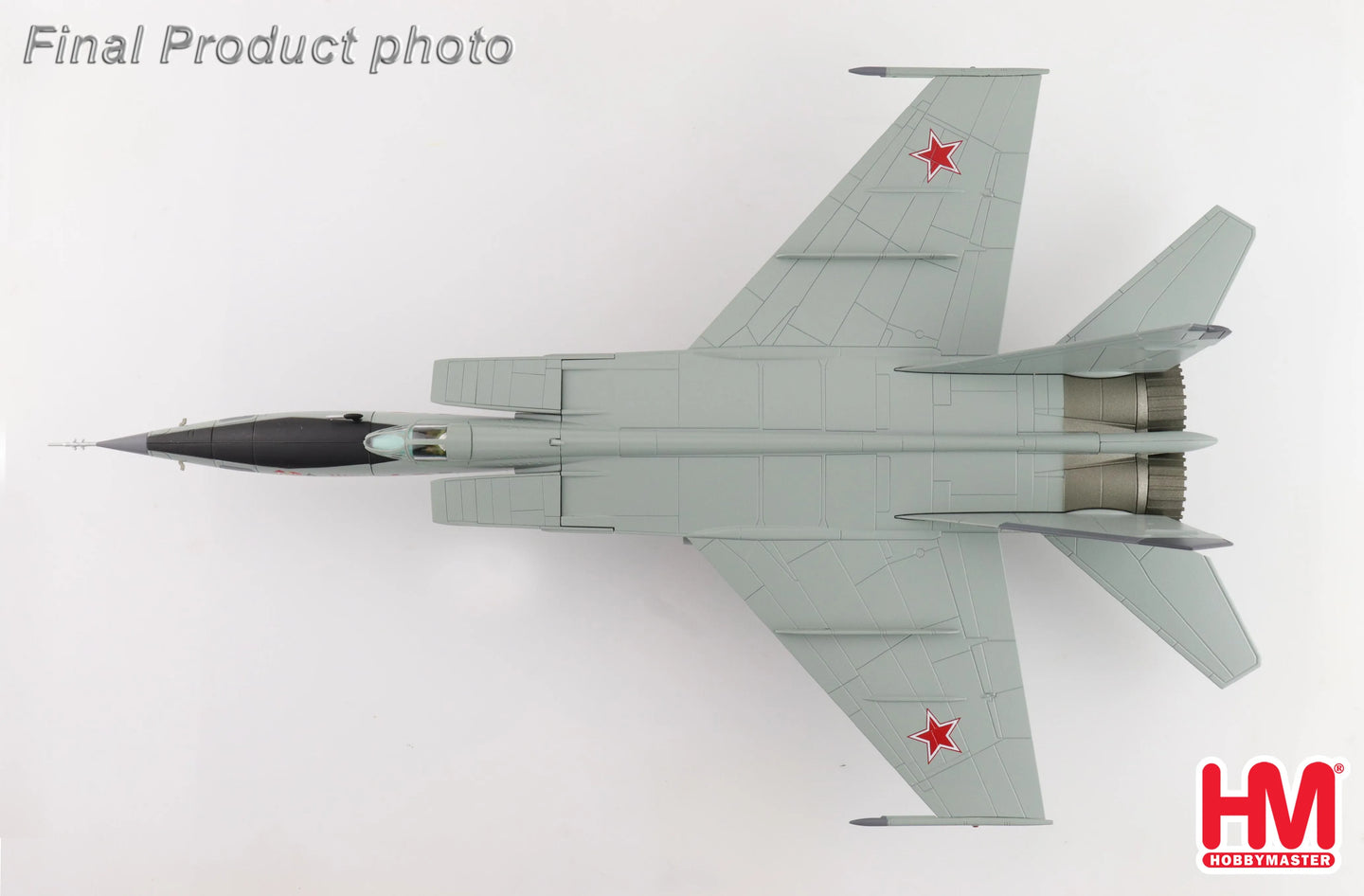 HOBBY MASTER MIG-25RBT RED 46 47TH GRAP 2ND SQN MAY 2001 (WITH 8 X FAB-500 BOMBS)